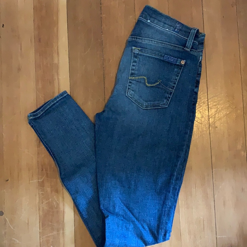 7 for all mankind Gwenevere mid rise jeans